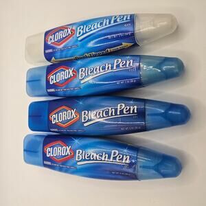 FOUR USED Clorox Bleach Pens